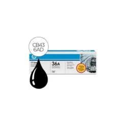 Toner HP 36A CB436AD color Negro