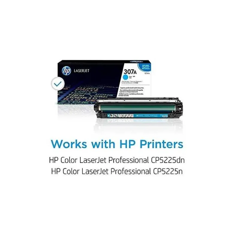 Toner HP 307A CE741A color Cian