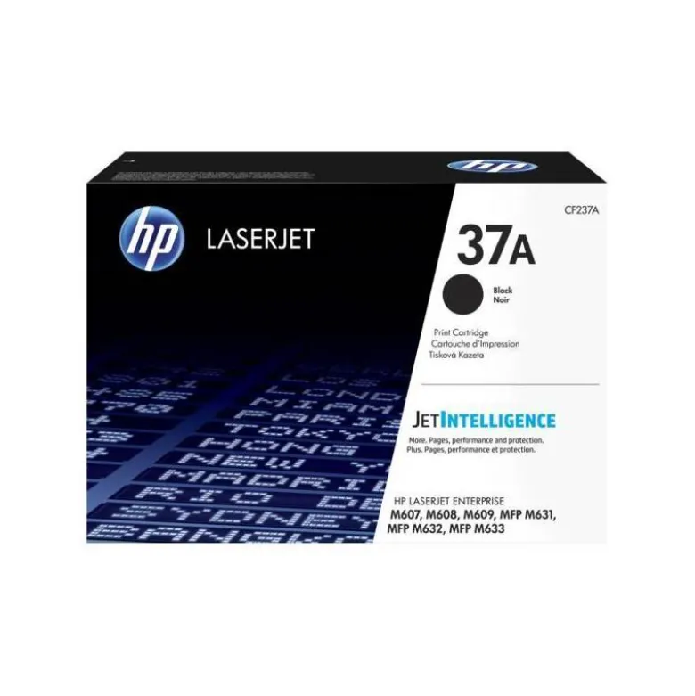 Toner HP 37A color Negro CF237A
