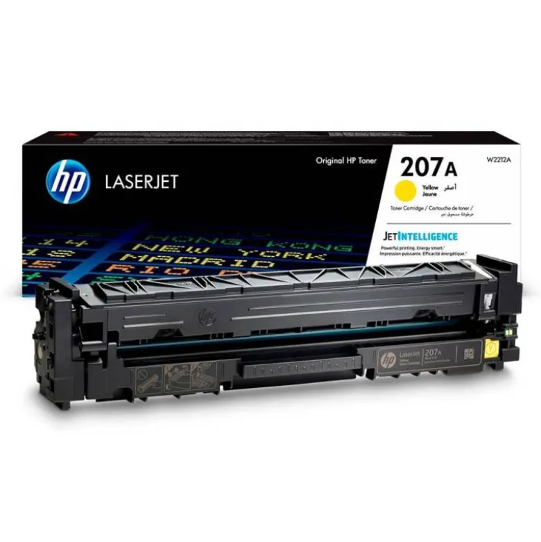 TONER HP 207A HP LASERJET PRO M255DW / M255NW / M282NW / M283FDN AMARILLO 1250 PAGINAS