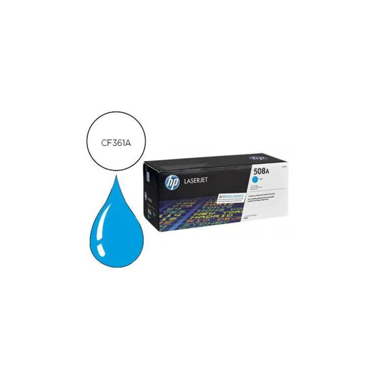 TONER HP 508A LASERJET ENTERPRISE M552/553/577 CIAN 5.000 PAG