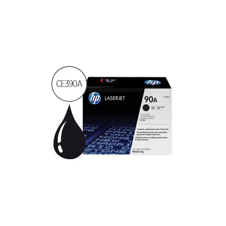 TONER HP 90A LASERJET M4555MFP NEGRO 10.000 PAG