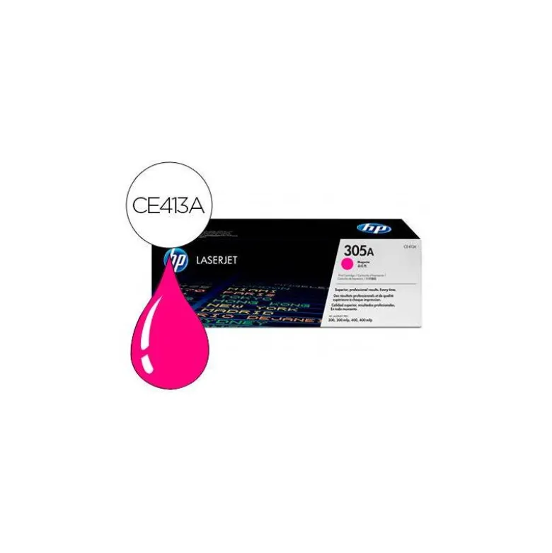 TONER HP 305A LASERJET M351/M451/M375/M475 MAGENTA 2600 PAG