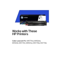 Toner HP 410A Laserjet Pro negro CF410A. 2300 paginas