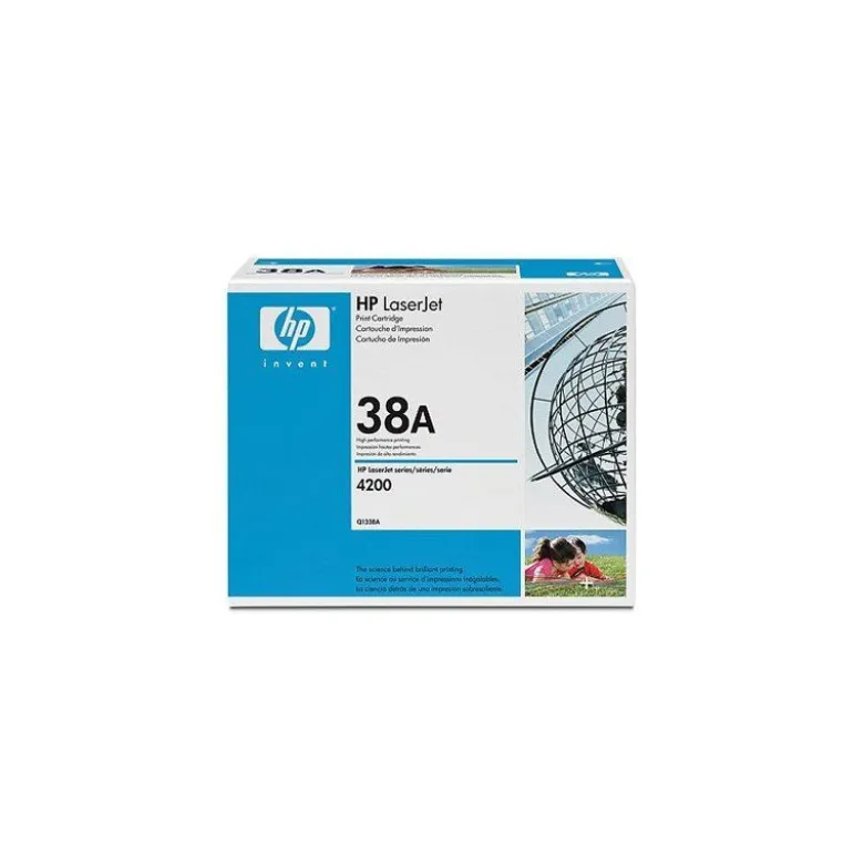 Toner HP 38A Q1338A color Negro