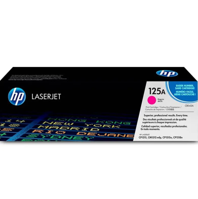 TONER HP CB543A COLOR LASERJET CP-1215/CP-1515/CP-1518 MAGENTA WITH COLORSPHERE -1.00PAG-