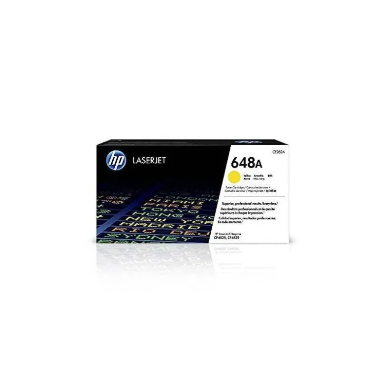 TONER HP COLOR LASERJET CP4025/CP4525 -CE262A- AMARILLO 11.000 PAGS