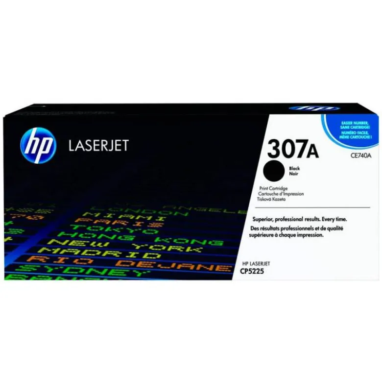 TONER HP COLOR LASERJET CP5225 CP5225N CP5225D -CE740A- NEGRO 7.000 PAGS
