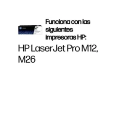 TONER HP LASERJET 79A PRO M12 / MFP M26 NEGRO 1000 PAGINAS