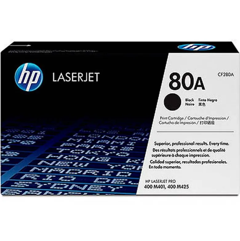 TONER HP LASERJET NEGRO CF280A 2700 PAG