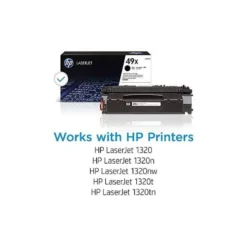 TONER HP LASERJET SMART 1320/ 1320N/1320NW/1320TN 3390/3392 49X NEGRO ALTA CAPACIDAD -6.000PAG-