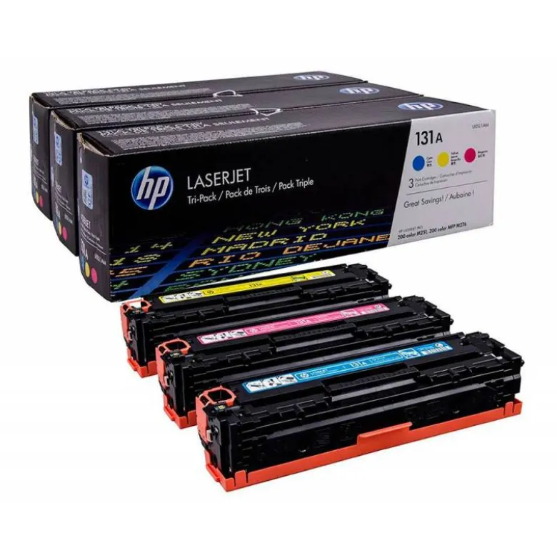 TONER HP N 131A PACK 3TONER CIAN/MAGENTA/AMARILLO