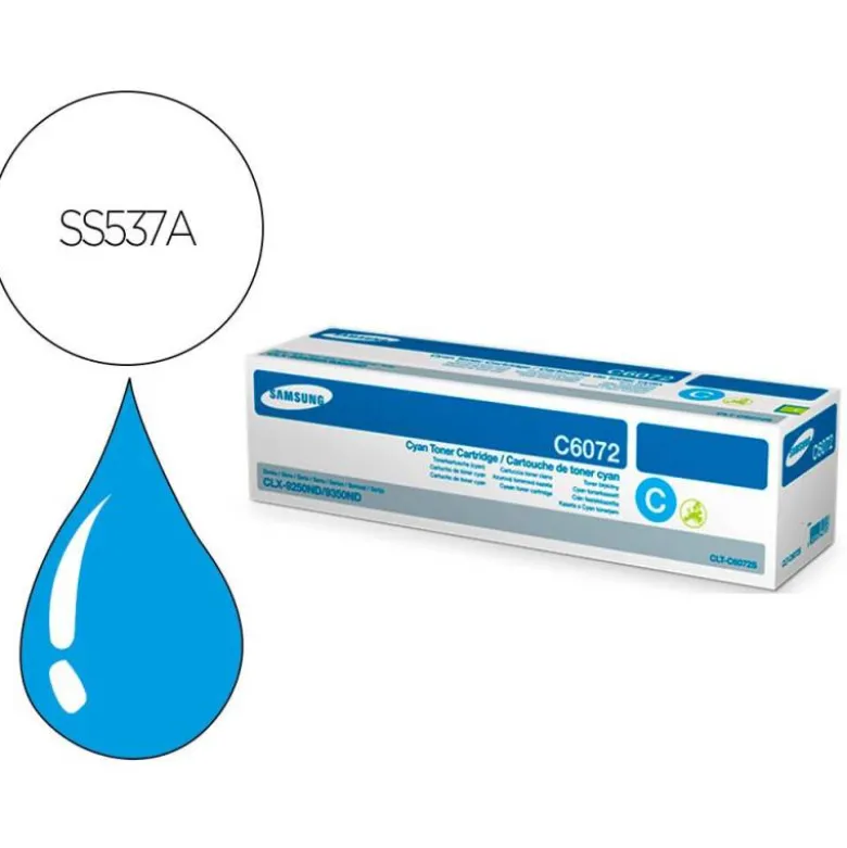 TONER HP SAMSUNG C6072 COLOR CIAN SS537A