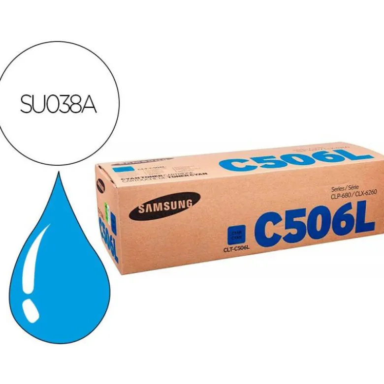 TONER HP SAMSUNG CLP680ND CLX6260 SERIES CIAN ALTA CAPACIDAD