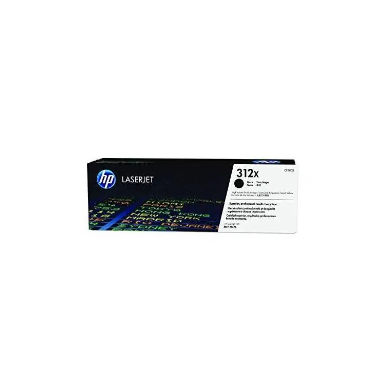 Toner HP 312X color Negro CF380XD