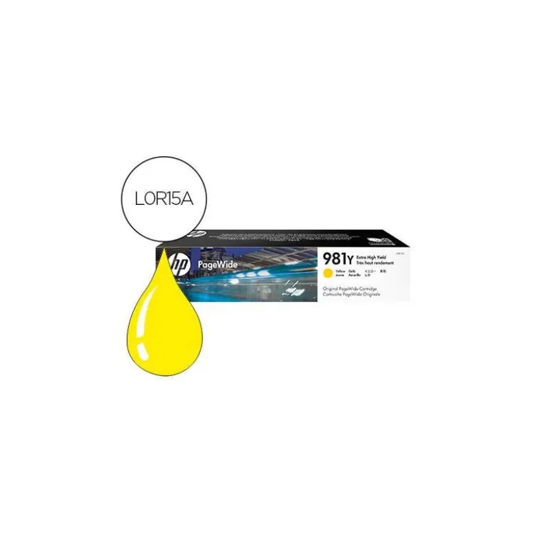 TONER HP 981Y COLOR AMARILLO L0R15A