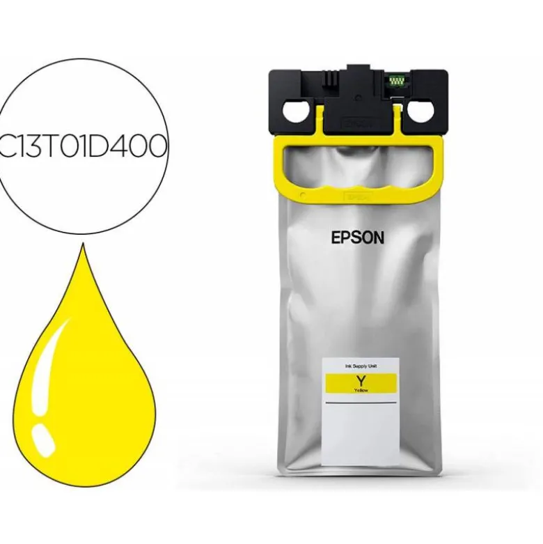 TONER INK-JET EPSON COLOR AMARILLO C13T01D400