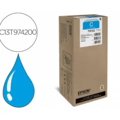 TONER INK-JET EPSON T9742 COLOR CIAN C13T974200
