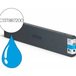 TONER INK-JET EPSON T8872 COLOR CIAN C13T887200