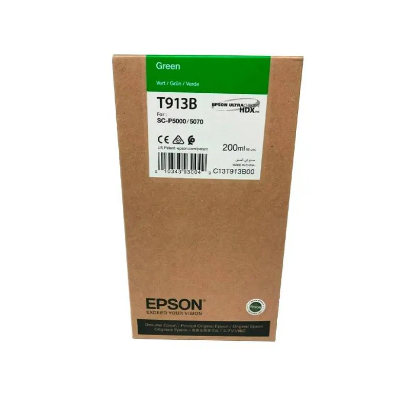 TONER INK-JET EPSON T913B COLOR VERDE C13T913B00