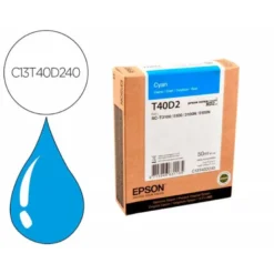 TONER INK-JET EPSON T40D2 COLOR CIAN C13T40D240