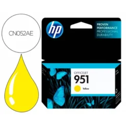 TONER INK-JET HP INYECCION 951/A7F64A/1000 PAGINAS AMARILLO