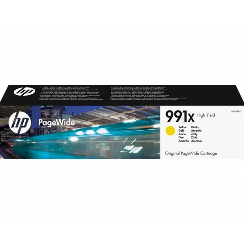 TONER INK-JET HP 991X COLOR AMARILLO M0J98AE