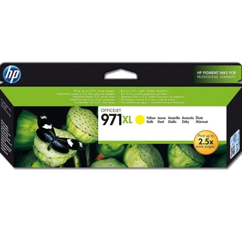 TONER INK-JET HP 971XL COLOR AMARILLO CN628AE
