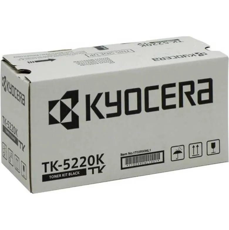 TONER KYOCERA MITA TK-5220K COLOR NEGRO ECOSYS M5521CDW, ECOSYS M5521CDN 1200 PAG