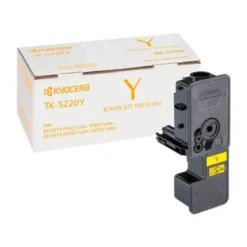 TONER KYOCERA MITA TK-5220Y AMARILLO ECOSYS M5521CDW, ECOSYS M5521CDN 1200 PAG