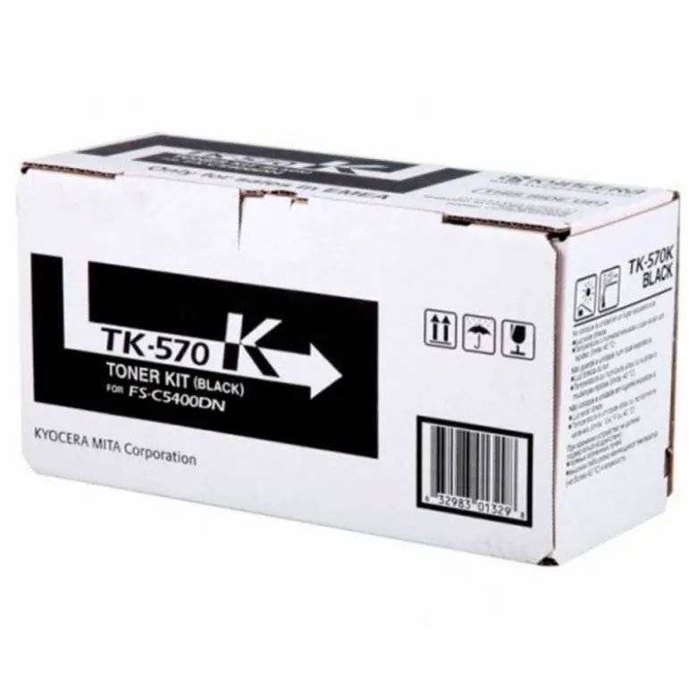 TONER KYOCERA TONER LASER TK500K PARA FS-5400 NEGRO TK-570K