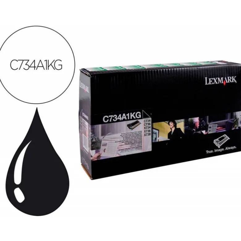 TONER LASER LEXMARK C734 6000 PAGINAS