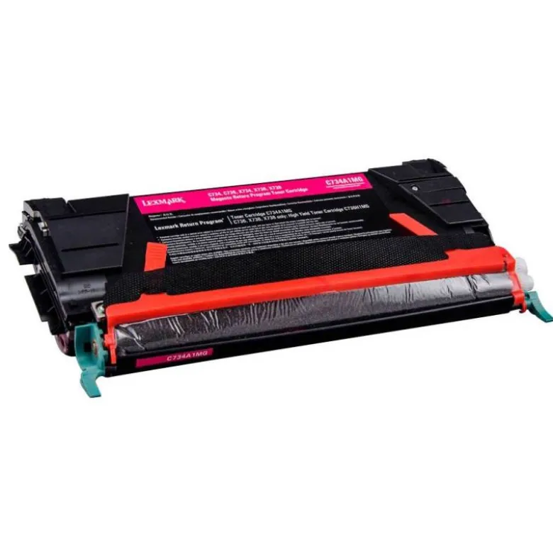 TONER LASER LEXMARK C734 MAGENTA 6000 PAGINAS
