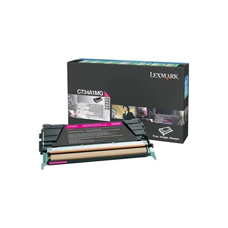 TONER LASER LEXMARK C734 MAGENTA 6000 PAGINAS
