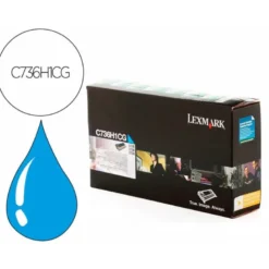 TONER LASER LEXMARK C736H1CG 10000 PAGINAS