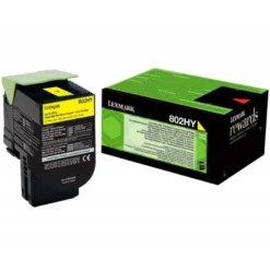 TONER LASER LEXMARK 80C2HYE AMARILLO 3000 PAGINAS