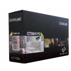 TONER LASER LEXMARK C736H1YG AMARILLO 10000 PAGINAS