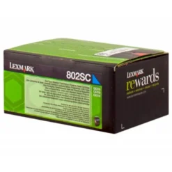 TONER LASER LEXMARK 80C2SCE CIAN 2000 PAGINAS