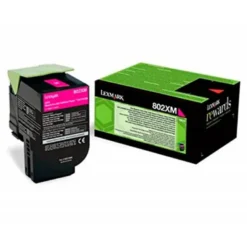 TONER LASER LEXMARK 80C2XME MAGENTA 4000 PAGINAS