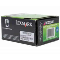 TONER LASER LEXMARK 80C2XME MAGENTA 4000 PAGINAS