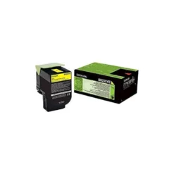 TONER LASER LEXMARK 80C2XYE AMARILLO 4000 PAGINAS