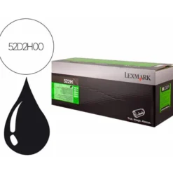 TONER LASER LEXMARK 522H NEGRO