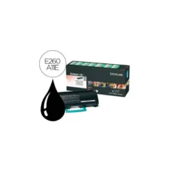 TONER LEXMARK E260A11E NEGRO 3500 PAG