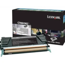 TONER LEXMARK LASER C746H1KG C746 / C748 NEGRO 12000 PAGINAS