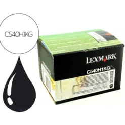 TONER LEXMARK LASER C540H1KG C540 / C543 / C544 / X543 / X544 NEGRO 2500 PAGINAS
