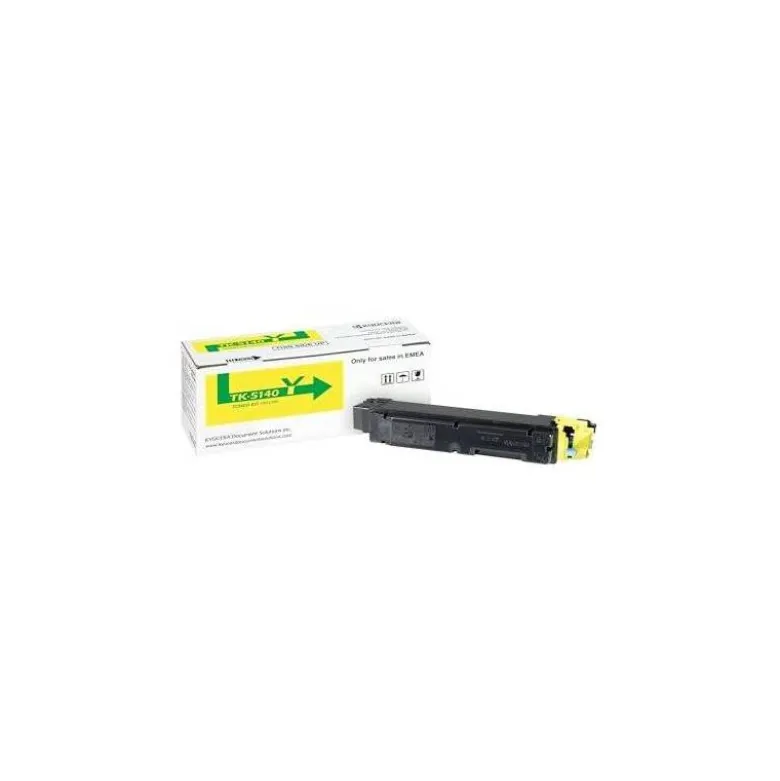 TONER TK-5140Y KYOCERA ECOSYS M6530CDN, M6530CDN/KL3, P6130CDN, P6130CDN/KL3 AMARILLO TK5140