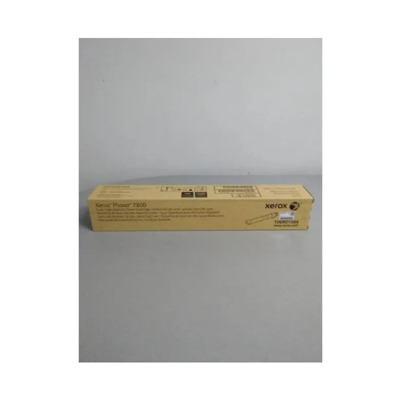 TONER XEROX LASER PHASER 7800 ALTA CAPACIDAD COLOR CIAN 106R01566