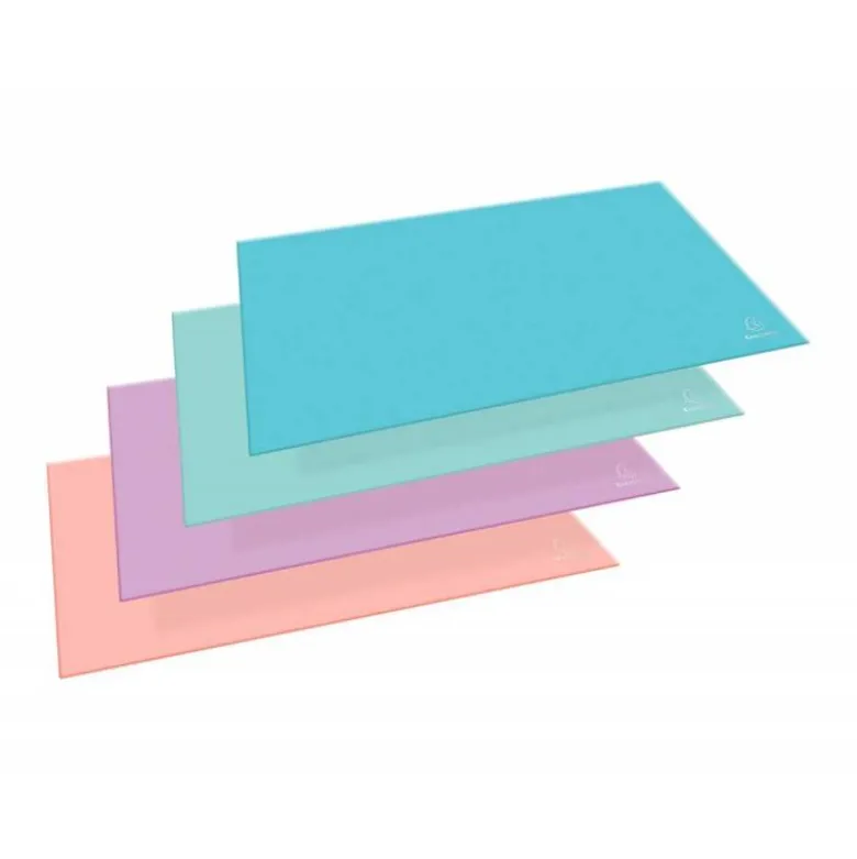 VADE DE SOBREMESA EXACOMPTA AQUAREL CARTON FORRADO COLORES PASTEL SURTIDOS " NO SE PUEDEN ELEGIR" 585X385X5 MM
