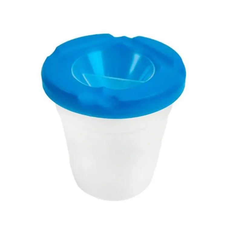 VASO LIMPIAPINCELES LIDERPAPEL DE PLASTICO 8X8,5 CM