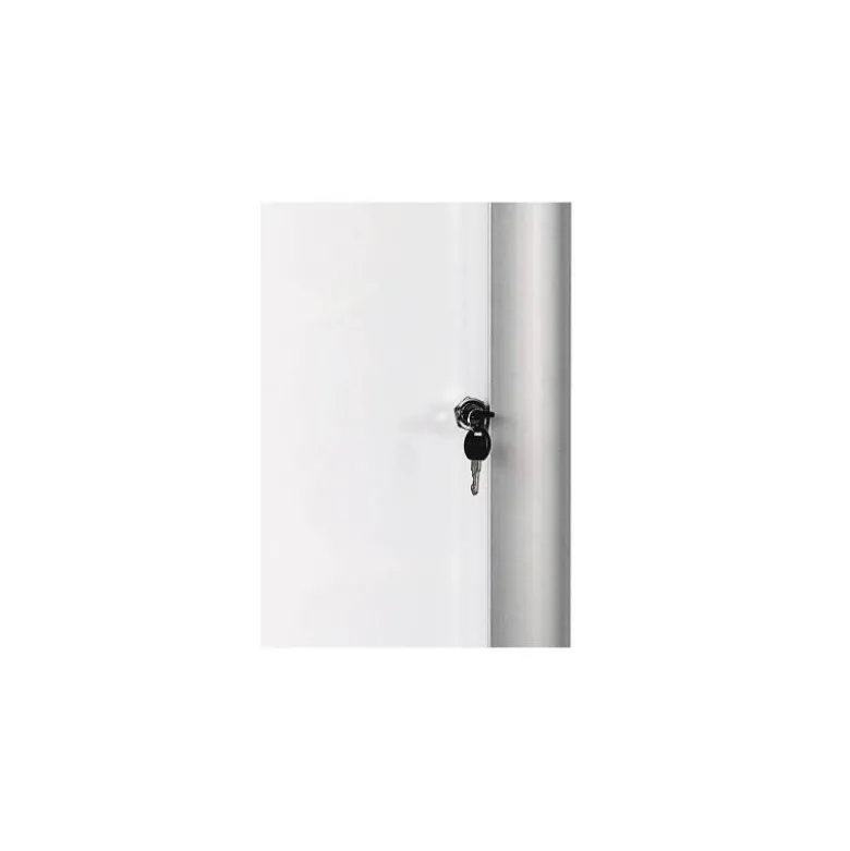 Vitrina de anuncios bi-office new gen magnetica acero lacado 9xa4 para interior color negro 696x933x36 mm